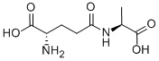 Γ-L-谷氨酰-L-丙氨酸 结构式