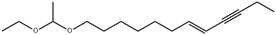 (E)-12-(1-ethoxyethoxy)dodec-5-en-3-yne 结构式