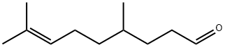 4,8-dimethylnon-7-enal 结构式