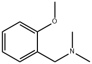 BenzeneMethanaMine, 2-Methoxy-N,N-diMethyl- 结构式