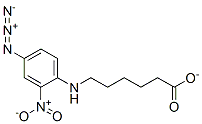 6-(2-nitro-4-azidophenylamino)caproate 结构式