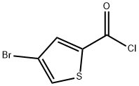 4-溴-2-噻吩羰酰氯 结构式