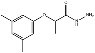 2-(3,5-二甲基苯氧基)丙酰肼 结构式