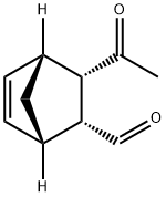Bicyclo[2.2.1]hept-5-ene-2-carboxaldehyde, 3-acetyl-, (1S,2R,3S,4R)- (9CI) 结构式