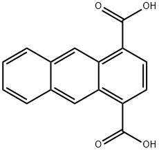 1,4-蒽二甲酸 结构式