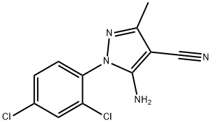 5-Amino-1-(2,4-dichlorophenyl)-3-methyl-1H-pyrazole-4-carbonitrile