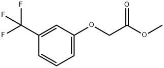 2-(3-(三氟甲基)苯氧基)乙酸甲酯 结构式