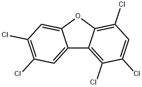 1,2,4,7,8-PNCDF 结构式