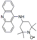 4-(9-acridinylamino)-2,2,6,6-tetramethyl-1-piperidinyloxy 结构式