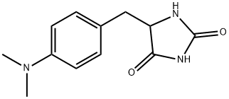 5-(4-dimethylaminobenzyl)imidazolidine-2,4-dione 结构式