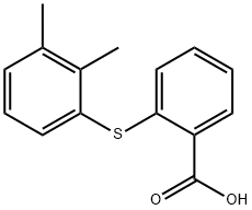 2-[(2,3-Dimethylphenyl)thio]benzoic acid 结构式