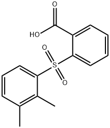 2-[(2,3-Dimethylphenyl)sulfonyl]benzoic acid 结构式