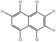 1,2,3,4,5,6,8-HEPTACHLORONAPHTHALENE 结构式