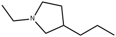 Pyrrolidine, 1-ethyl-3-propyl- (9CI) 结构式