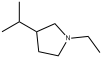 Pyrrolidine, 1-ethyl-3-(1-methylethyl)- (9CI) 结构式