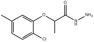 2-(2-氯-5-甲基-苯氧基)丙烷肼 结构式