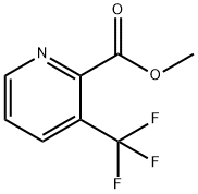 3-(三氟甲基)吡啶甲酸甲酯 结构式