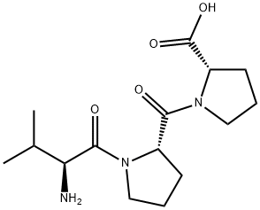 H-VAL-PRO-PRO-OH 结构式