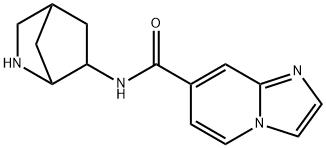 Imidazo[1,2-a]pyridine-7-carboxamide, N-2-azabicyclo[2.2.1]hept-6-yl- (9CI) 结构式