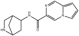 Pyrrolo[1,2-a]pyrazine-3-carboxamide, N-2-azabicyclo[2.2.1]hept-5-yl- (9CI) 结构式