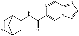 Imidazo[1,2-a]pyrazine-6-carboxamide, N-2-azabicyclo[2.2.1]hept-5-yl- (9CI) 结构式