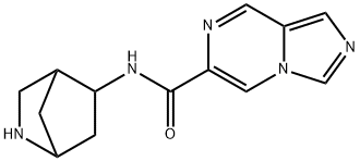 Imidazo[1,5-a]pyrazine-6-carboxamide, N-2-azabicyclo[2.2.1]hept-5-yl- (9CI) 结构式