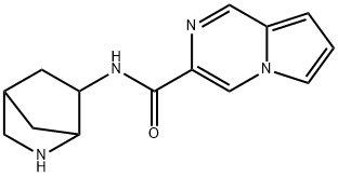 Pyrrolo[1,2-a]pyrazine-3-carboxamide, N-2-azabicyclo[2.2.1]hept-6-yl- (9CI) 结构式