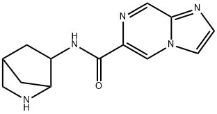 Imidazo[1,2-a]pyrazine-6-carboxamide, N-2-azabicyclo[2.2.1]hept-6-yl- (9CI) 结构式