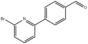4-(6-溴吡啶-2-基)苯甲醛 结构式