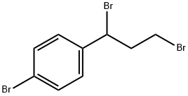1-溴-4-(1,3-二溴丙基)苯 结构式