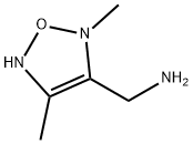 N,4-二甲基-1,2,5-恶二唑-3-甲胺 结构式