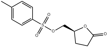 (S)-(+)-二氢-5-(P-甲苯基磺酰丁氧基甲基)-2(3H)-呋喃酮 结构式