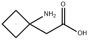 2-(1-氨基环丁基)乙酸盐酸盐 结构式