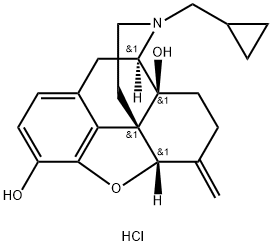 盐酸纳美芬 结构式