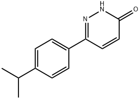 6-(4-ISOPROPYLPHENYL)-3(2H)-PYRIDAZINONE 结构式