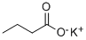 丁酸钾 结构式
