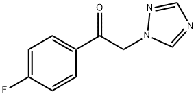 1-(4-氟苯基)-2-(1H-1,2,4-三唑-1-基)乙烷-1-酮 结构式