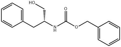 N-苄氧羰基-D-苯丙氨醇 结构式