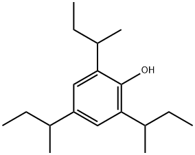 2,4,6-三仲丁基苯酚 结构式