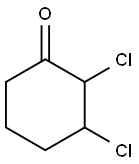 Cyclohexanone,  2,3-dichloro- 结构式
