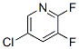 2,3-difluoro-5-chloro pyridine 结构式