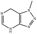 1H-1,2,3-Triazolo[4,5-d]pyrimidine, 6,7-dihydro-1-methyl- (9CI) 结构式