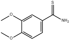 3,4-二甲氧基硫代苯甲酰胺 结构式