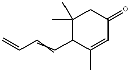 4,7,9-巨豆三烯-3-酮 结构式