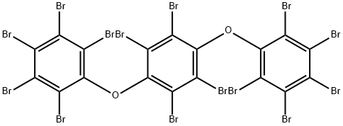 1,2,4,5-四溴-3,6-二(五溴苯氧基)苯 结构式