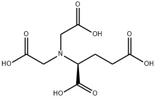 N,N-双(羧甲基)-L-谷氨酸 结构式