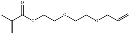 2-ALLYLOXYETHOXYETHYL METHACRYLATE 结构式