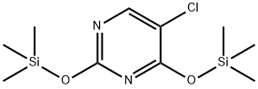 5-CHLORO-2,4-BIS-O-TRIMETHYLSILYLURACIL 结构式