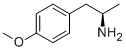 (R)-(-)-2-(4-甲氧基苯基)-1-甲基乙胺 结构式