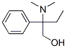 2-(DIMETHYLAMINO)-2-PHENYLBUTAN-1-OL 结构式